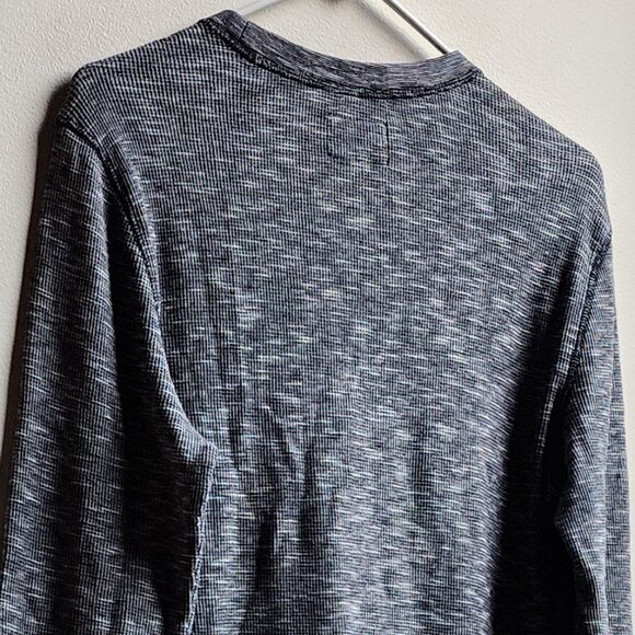 Express Gray Waffle Knit Jersey Size Medium - Picture 10 of 14